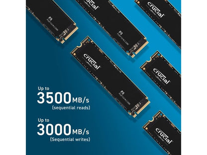 Crucial P3 4TB M.2 NVMe PCIe 3.0 SSD - CT4000P3SSD8