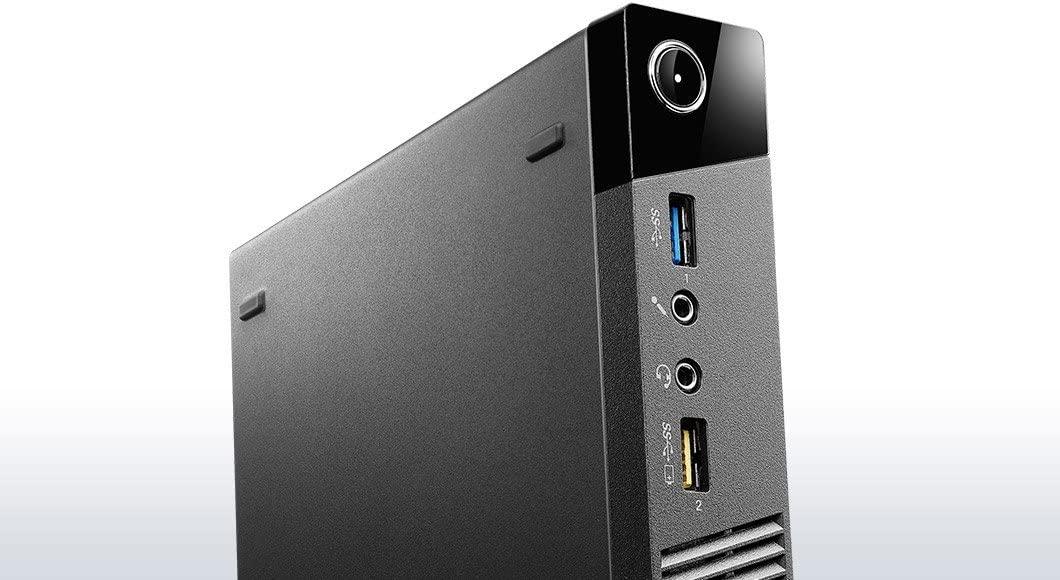 Lenovo ThinkCentre M93P (USFF) Tiny Desktop PC & Monitor (BUNDLE) | Lenovo 24-inch Monitor (FHD) | Intel Core i5-4590T (Quad-Core) up to 3.6GHz | 16GB RAM | 256GB SSD | WIFI | Keyboard and Mouse | Windows 10 Pro | VGA + DP | 1 Year Warranty