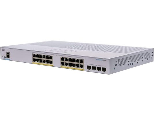 Cisco CBS350-24P-4X-AU CBS350 24-Port Gigabit PoE+ 195W Managed Switch w/ 4x10G SFP+