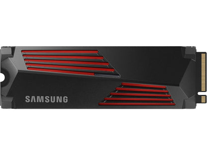 Samsung 990 Pro 2TB PCIe Gen4 M.2 2280 NVMe SSD with Heatsink (MZ-V9P2T0CW)