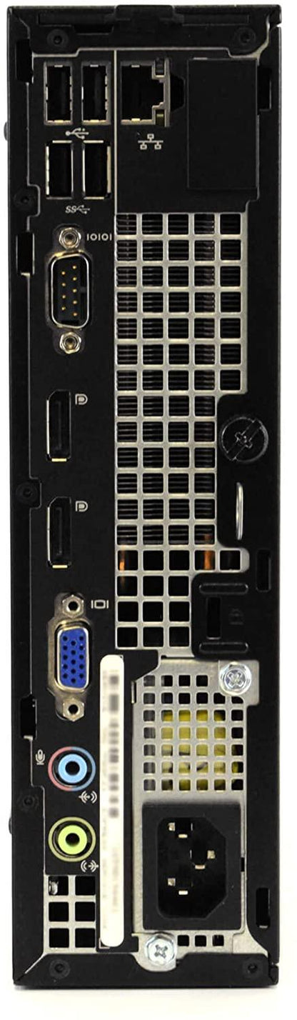 Dell OptiPlex 9020 (USFF) / Intel Quad-Core i5 4590S @ 3.70 GHz / 8GB DDR3 / 128GB SSD / HDMI / DVD-RW / USB WIFI / DisplayPort / VGA / Windows 10 Professional 64 Bit / 1 Year Warranty / Ultra Small Form Factor Desktop PC