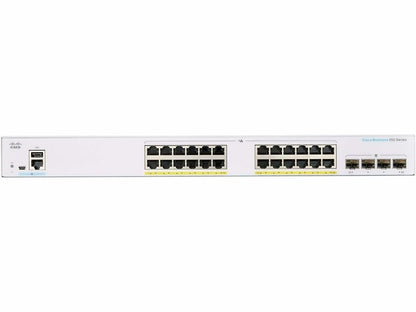 Cisco CBS350-24FP-4G-AU CBS350 24-Port Gigabit PoE+ 370W Managed Switch w/ 4x1G SFP