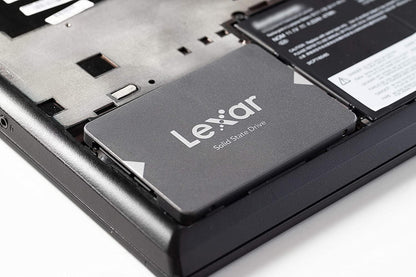 Lexar NS100 2.5” SATA III (6GB/S) 256GB Solid-State Drive Internal Laptop PC Hard Drive, SATA III 2.5" Internal SSD  , New