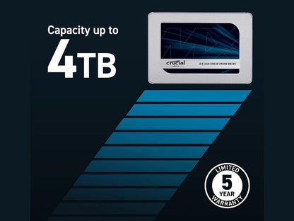 Crucial MX500 1TB 2.5" 3D NAND SATA III SSD CT1000MX500SSD1