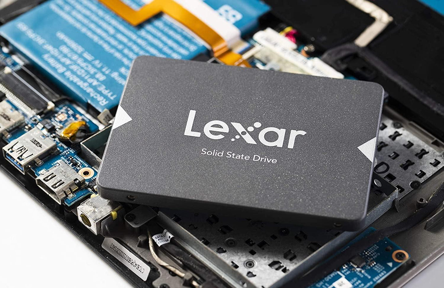 Lexar NS100 2.5” SATA III (6GB/S) 256GB Solid-State Drive Internal Laptop PC Hard Drive, SATA III 2.5" Internal SSD  , New