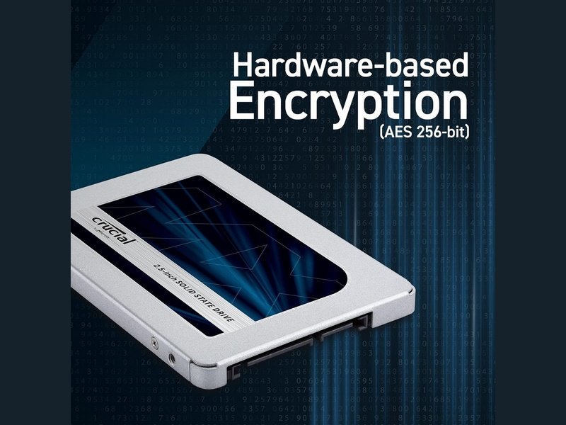 Crucial MX500 1TB 2.5" 3D NAND SATA III SSD CT1000MX500SSD1