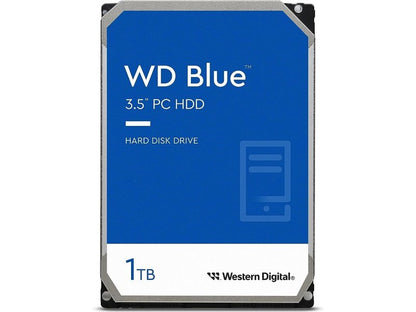 WD Blue 1TB 3.5" 7200RPM SATA Desktop Hard Drive (WD10EZEX)