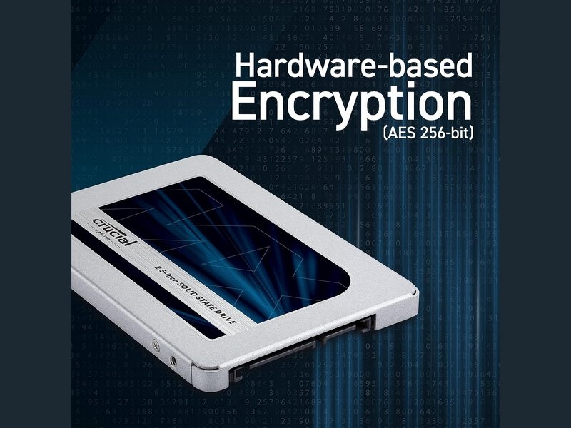 Crucial MX500 500GB 2.5" 3D NAND SATA III SSD - CT500MX500SSD1