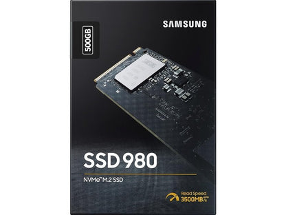 Samsung 980 500GB PCIe Gen3 M.2 2280 NVMe SSD [MZ-V8V500BW]