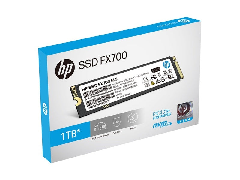 HP FX700 2TB PCIe Gen 4x4 M.2 NVMe 2.0 SSD [8U2N5AA#]