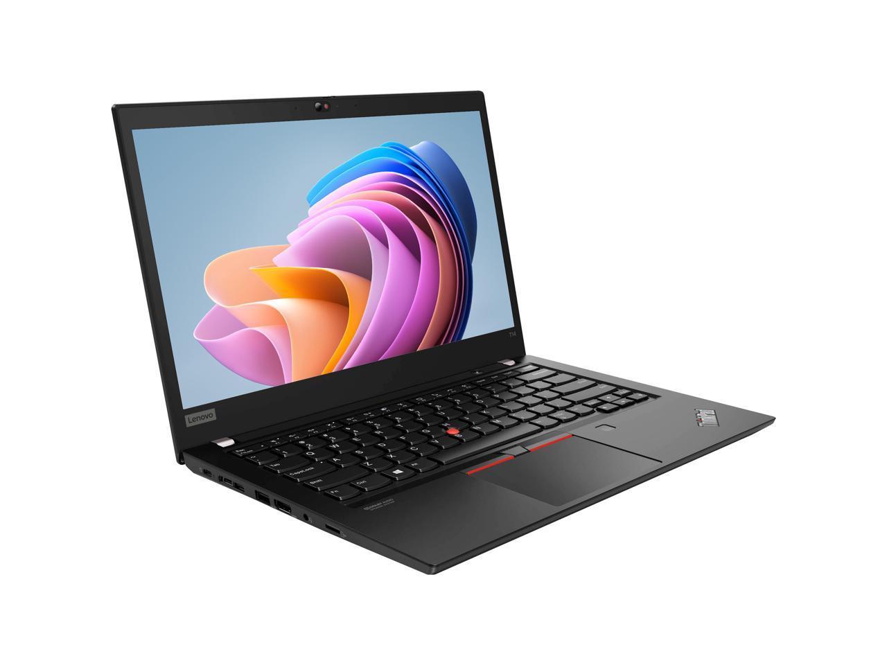 Lenovo ThinkPad T14 (Gen 1) Laptop | 14" FHD IPS (1080p) | Intel Core i5-10310U (up to 4.40GHz) Hexa-Core (10th Gen), 32GB RAM, 512GB NVMe SSD - Windows 11 - Intel UHD Graphics, USB-C (Thunderbolt), HDMI - Certified Refurbished (Grade A) - 1 Year Warranty