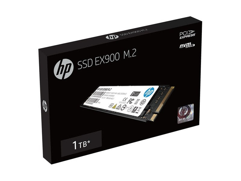 HP EX900 1TB PCIe3.0x4 SSD M.2 SSD 3D NAND Flash [5XM46AA#]