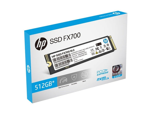 HP FX700 512GB PCIe Gen 4x4 NVMe M.2 2280 SSD [8U2N1AA#]