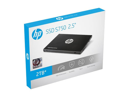 HP 1R9T8AA# S750 2TB 2.5" SATA III 6GB/s 3D NAND SSD