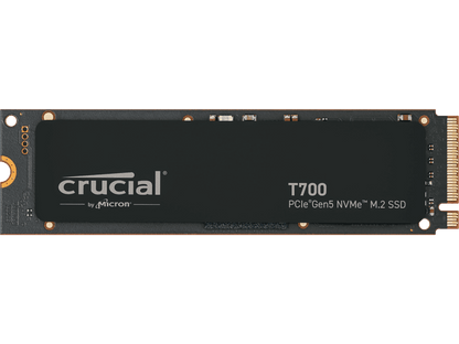 Crucial T700 2TB M.2 Internal NVMe PCIe5 NVMe SSD 12400R/11800W MB/s
