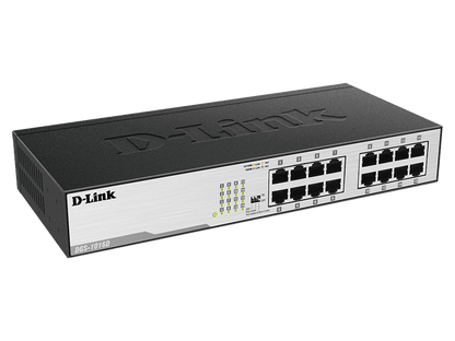 D-Link DGS-1016D 16-Port Gigabit Unmanaged Switch (Metal Housing)