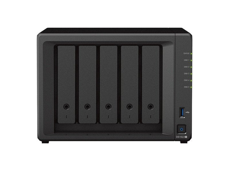 Synology DiskStation DS1522+ 5-Bay Ryzen R1600 NAS Diskless