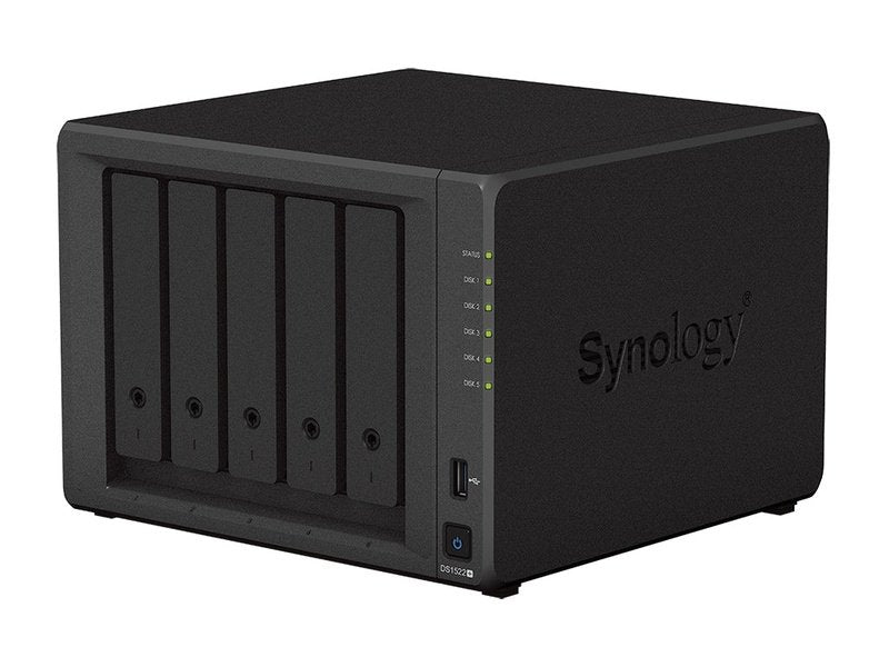 Synology DiskStation DS1522+ 5-Bay Ryzen R1600 NAS Diskless