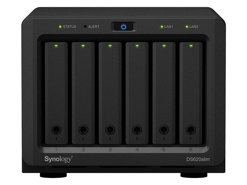 Synology DiskStation DS620slim 6-Bay Celeron NAS Diskless
