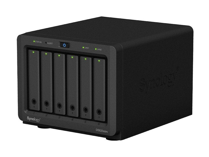 Synology DiskStation DS620slim 6-Bay Celeron NAS Diskless