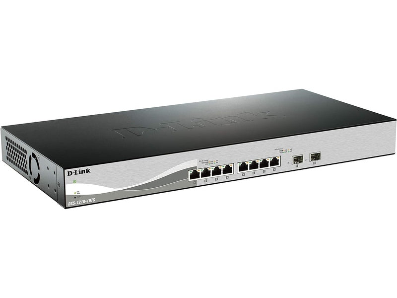 D-Link DXS-1210-10TS 10-Port Gigabit Smart Managed Switch w/ 2x10G SFP+