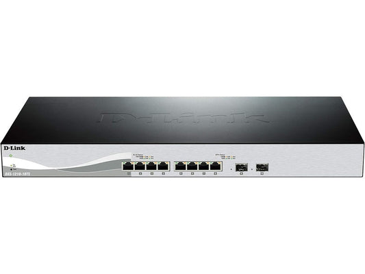 D-Link DXS-1210-10TS 10-Port Gigabit Smart Managed Switch w/ 2x10G SFP+