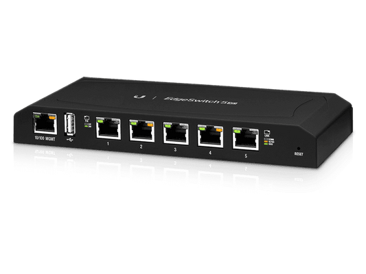 Ubiquiti ES-5XP EdgeSwitch 5-Port PoE 60W Gigabit Managed Switch
