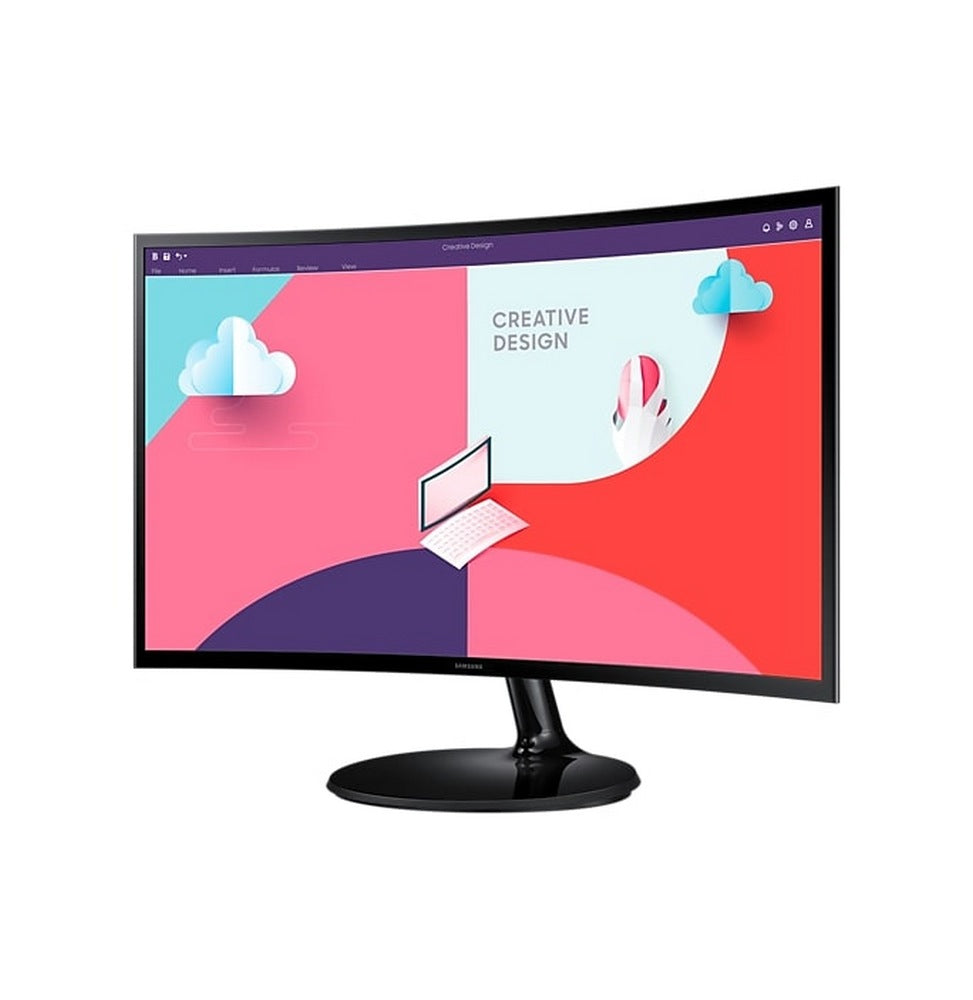 Écran 24" Samsung Essential Curved S3 (LS24C360EAMXZN)