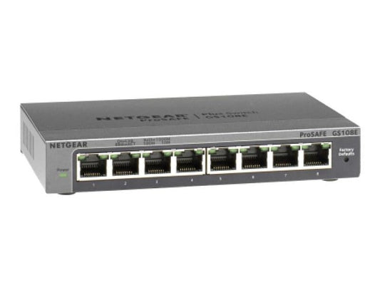 Netgear GS108E-300AUS 8-Port Gigabit Smart Managed Switch