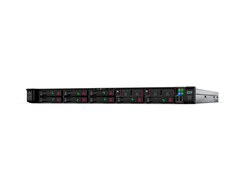 HPE ProLiant DL360 Gen10 4210R 2.4 GHz 1P 16GB-R P408i-a NC 8SFF 500W PS Server
