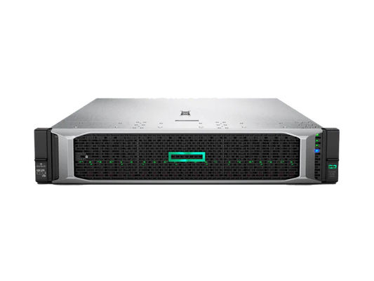 HPE ProLiant DL380 Gen10 4210R 2.4 GHz 10-Core 1P 32GB-R P408i-a NC 8SFF 800W PS Server