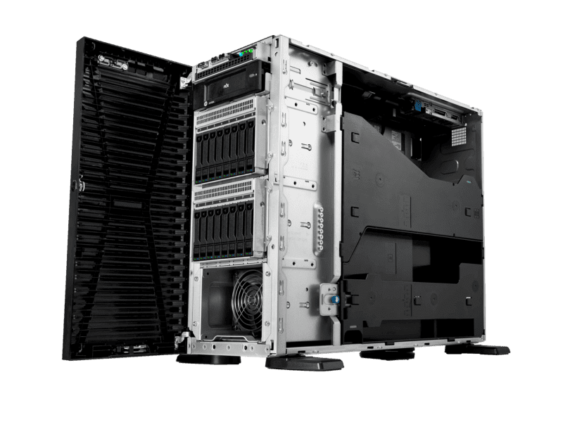 HPE ProLiant ML110 Gen11 4410Y 2.0GHz 12-core 1P 32GB-R MR408i-o 8SFF 800W RPS Server - CTO Build