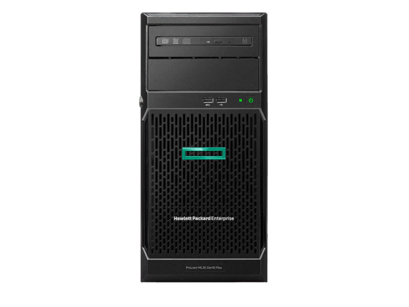 HPE ProLiant ML30 Gen10 Plus E-2314 2.8 GHz 4-Core 1P 16GB-U 8SFF 500W RPS Server