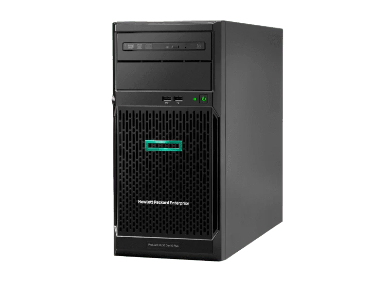 HPE ProLiant ML30 Gen10 Plus E-2314 2.8 GHz 4-Core 1P 16GB-U 8SFF 500W RPS Server