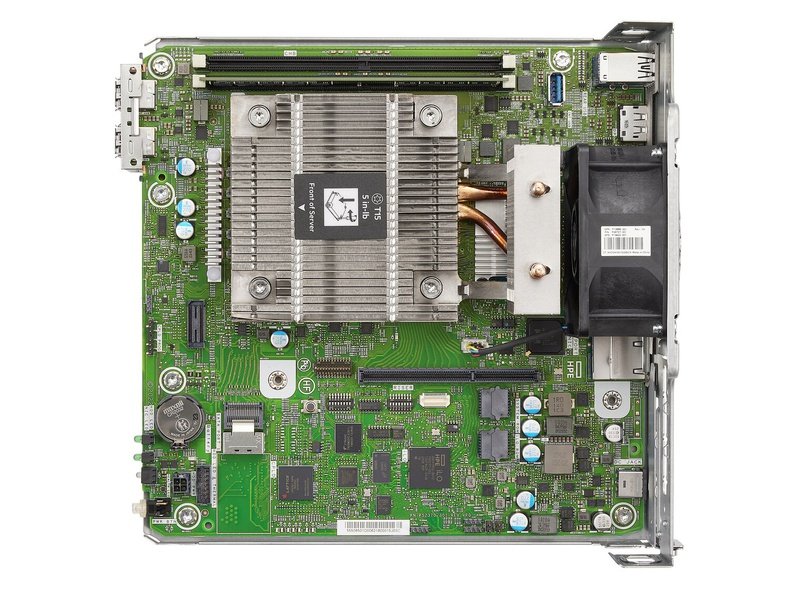 CTO Build - HPE ProLiant MicroServer Gen10 Plus v2 E-2314 2.8GHz 4-core 32GB Memory & 2xDC600M 960GB 4LFF-NHP 180W External PS Server