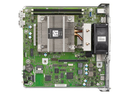 CTO Build - HPE ProLiant MicroServer Gen10 Plus v2 E-2314 2.8GHz 4-core 32GB Memory & 2xDC600M 960GB 4LFF-NHP 180W External PS Server