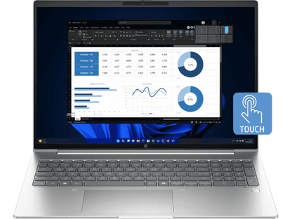 HP ProBook 440 14" G11 Core Ultra 7 16GB 512GB SSD, 14" WUXGA Touch Display Business Laptop, 4G LTE, W11P(AI) - [A45RXPT]