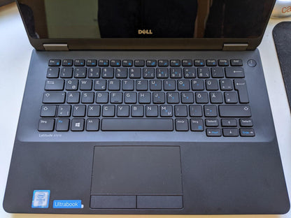 Dell Latitude E7270 Laptop Notebook 12.5"-inch 720p (HD) - 7000 Series | Intel Core i5-6300U @ 2.4GHz (6th Gen) | 16GB DDR4 RAM | 256GB M.2 SSD | Webcam | HDMI | Windows 10 Pro x64 | Grade A + (Dell Certified Refurbished)