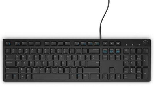 Dell Multimedia Keyboard-KB216 - AZERTY- Black (580-ADGU)
