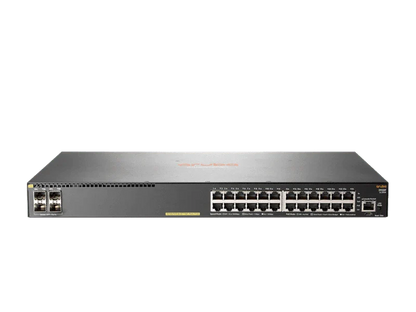 HPE JL255A Aruba 2930F 24-Port 370W PoE+ Gigabit Switch w/ 4-Port 10G/1G SFP+