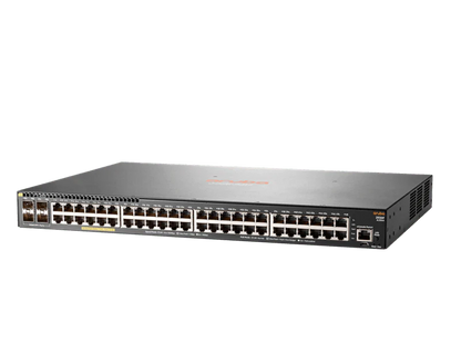 HPE JL256A Aruba 2930F 48-Port PoE+ 370W Manageable Gigabit Switch with 4x10G SFP+