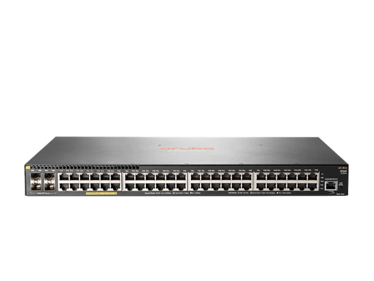HPE JL262A Aruba 2930F 48-Port PoE+ 370W Manageable Gigabit Switch with 4x1G SFP