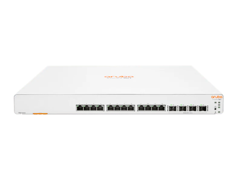 Aruba JL805A Instant On 1960 12-Port 10 Gigabit Managed Switch with 4 SFP+