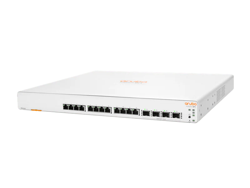Aruba JL805A Instant On 1960 12-Port 10 Gigabit Managed Switch with 4 SFP+