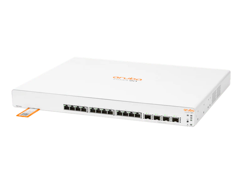 Aruba JL805A Instant On 1960 12-Port 10 Gigabit Managed Switch with 4 SFP+
