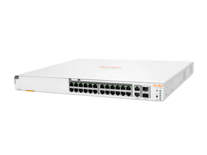 HPE JL807A Aruba Instant On 1960 24-Port PoE 370W Manageable Gigabit Switch w/ 2x10G SFP+