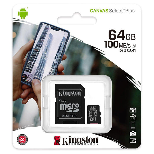KINGSTON CARTE MEMOIRE 64 GB - ADYASTORE casablanca maroc