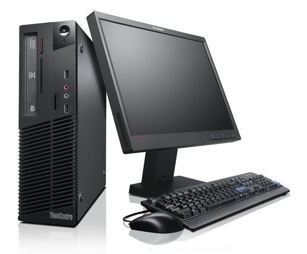 Lenovo ThinkCentre M93P (SFF) & Lenovo ThinkVision 22" (FHD) Monitor - COMBO - Intel Core i5-4570 Quad Core @ 3.6GHz (4th Gen) / 16GB RAM / 256GB SSD / Wi-Fi, Key & Mouse, USB 3.0, VGA, DisplayPort, 1Gb Eth, Win 10 Pro - 1 Year Warranty