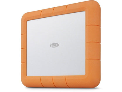 Lacie Rugged Raid Shuttle 2.5" 4Ft Drop Resistant 8TB(2X4TB Raid 1/0) USB-C 3Yr