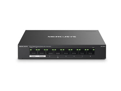 Mercusys 7-Port PoE+ 65W Gigabit Desktop Switch with RJ45 ports